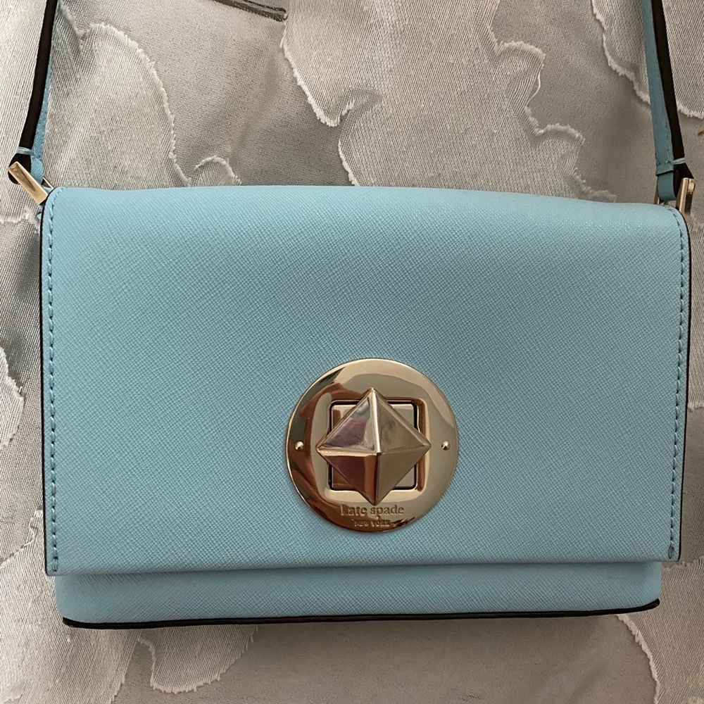 kate spade light blue crossbody bag